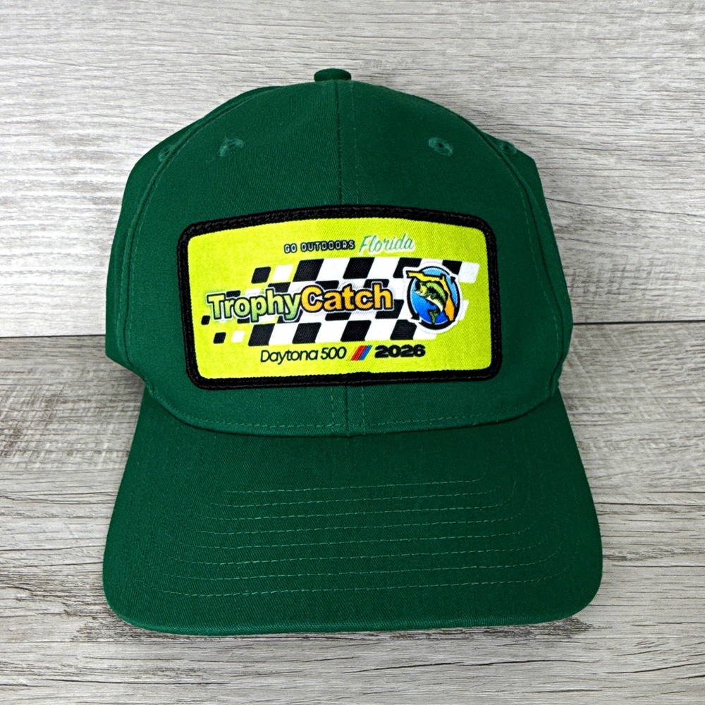 Richardson Pro 212 TrophyCatch Daytona 500 2026 Go Outdoors Florida Green Hat